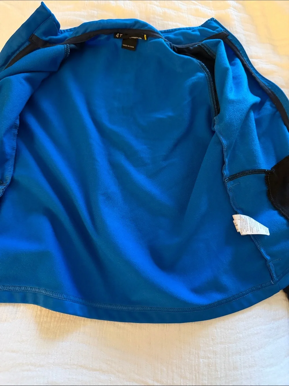 Lot of 2 Athletic Jackets- Under Armour & Jordan Boys 4T & 4-5Y- EUC!